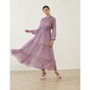 NWOT YAQA Long Sleeves Elegant  Dress